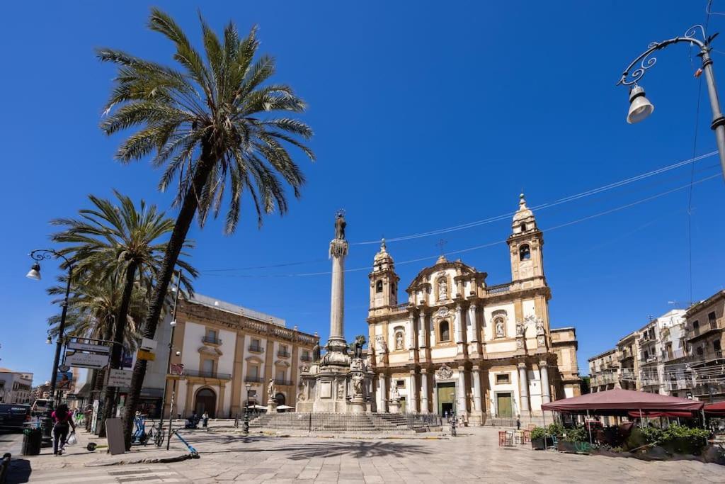 Appartamento Vista San Domenico Palermo Esterno foto