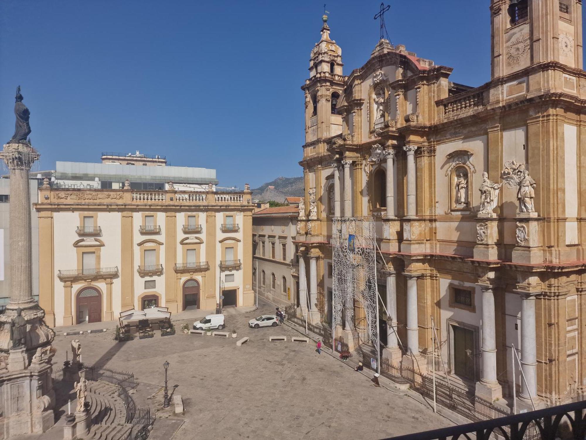 Appartamento Vista San Domenico Palermo Esterno foto