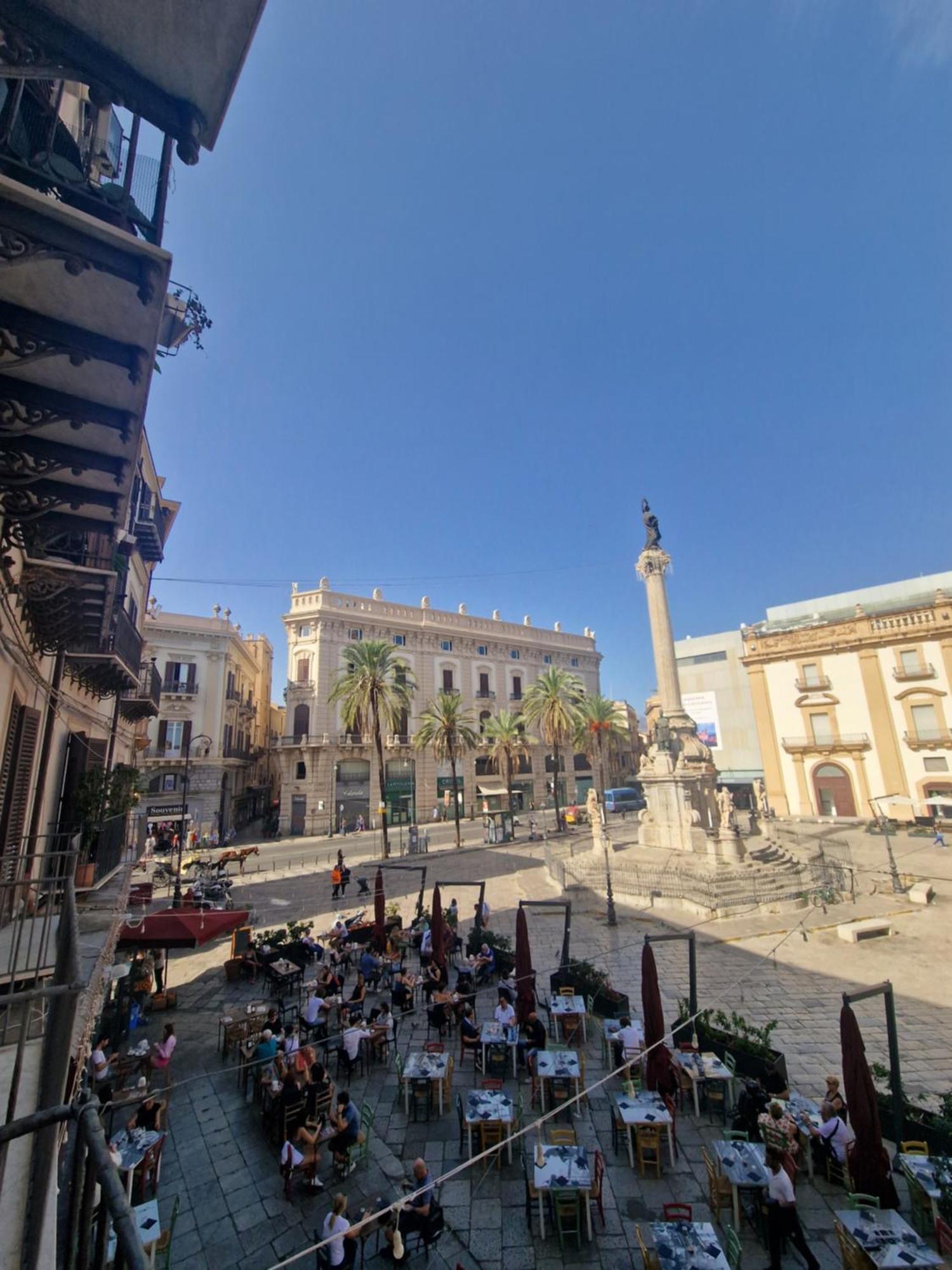 Appartamento Vista San Domenico Palermo Esterno foto
